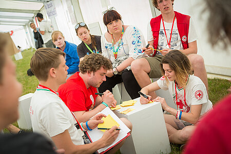 Deutsches Jugendrotkreuz, Prora, Jugendliche, Jugendkonferenz, Konferenz, Teilnehmer, Camp