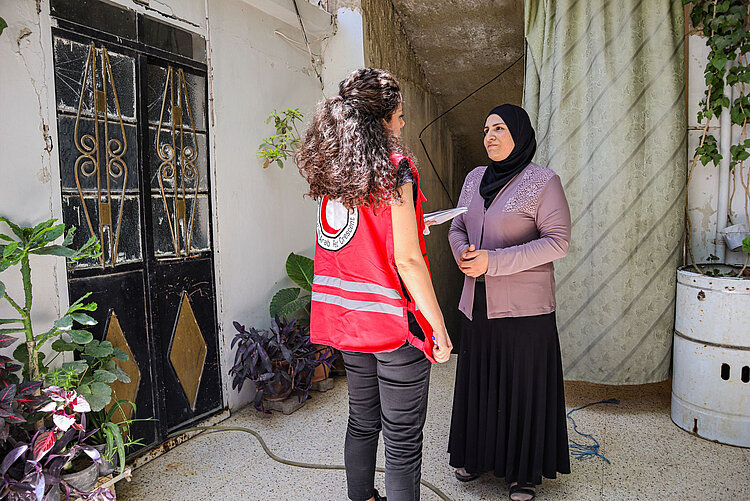 Humanitäre ilfe nach Erdbeben in Syrien