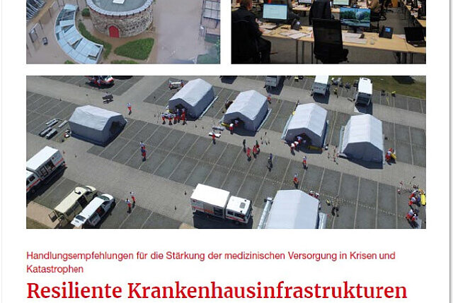 Publikationstitel mit Foto-Collage und Überschrift 