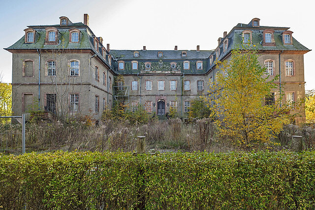 Barockschloss Neusorge Hofseite