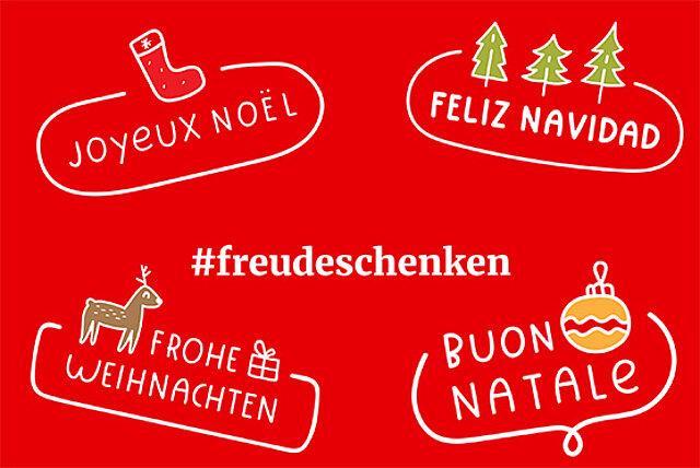 Weihnachts-E-Card Frohe Weihnachten