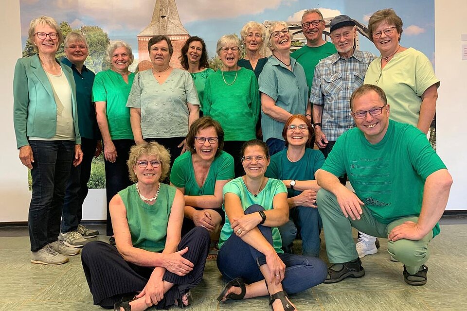Hopeful Singers Gruppenbild eines Chors