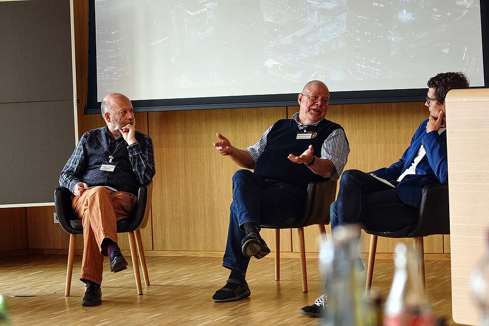 Diskussion mit Rolf Zimmermann