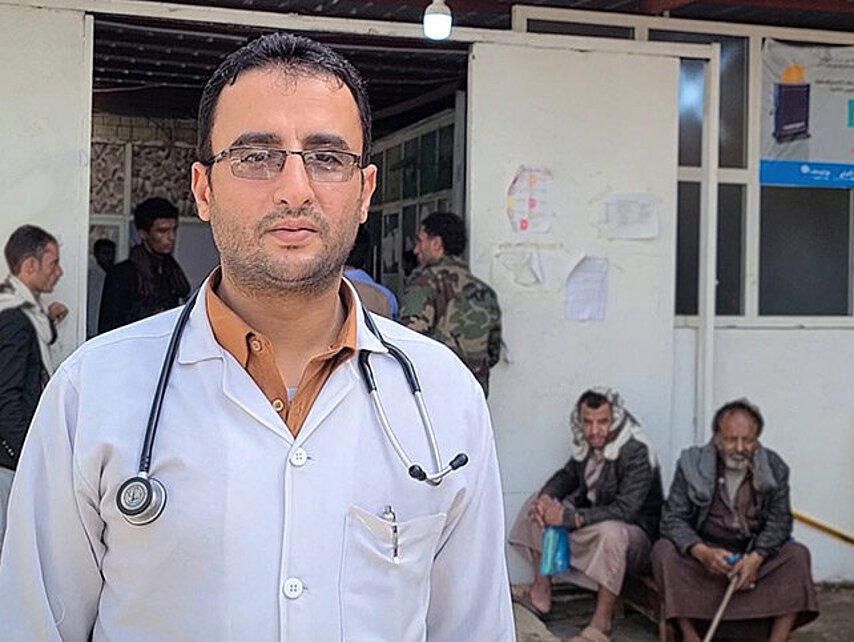 Medizinische Hilfe im Jemen: Portrait eines jemenitischen Arztes