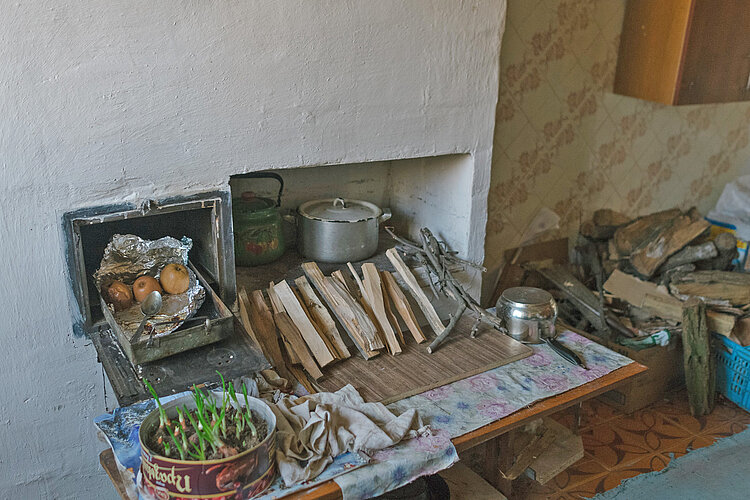 Utensilien für den Winter in der Ukraine, Rotes Kreuz 