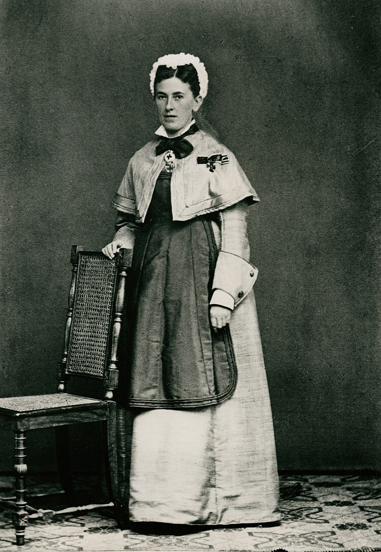 Krankenschwester, um 1870 (DRK)