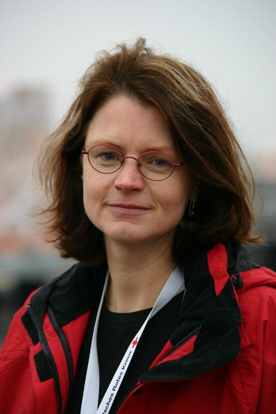 Foto: DRK-Pressesprecherin Svenja Koch.