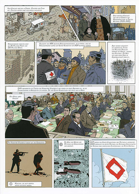Comic "Die Geschichte einer Idee" - Über die Internationale Rotkreuzbewegung (Jean Giraud / IKRK)