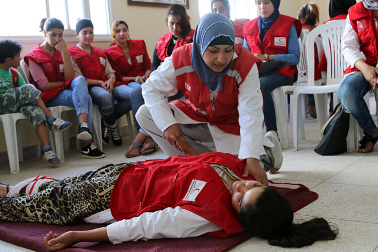 Erste Hilfe Kurse für die Menschen in Marokko