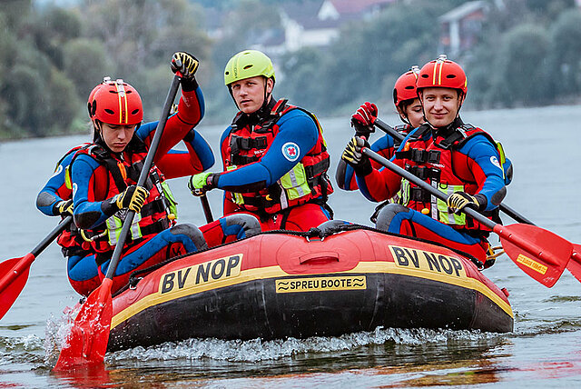 Wasserwacht im Einsatz