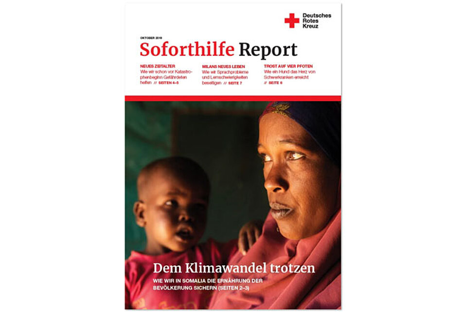 Titel des Soforthilfe Reports 4/2019