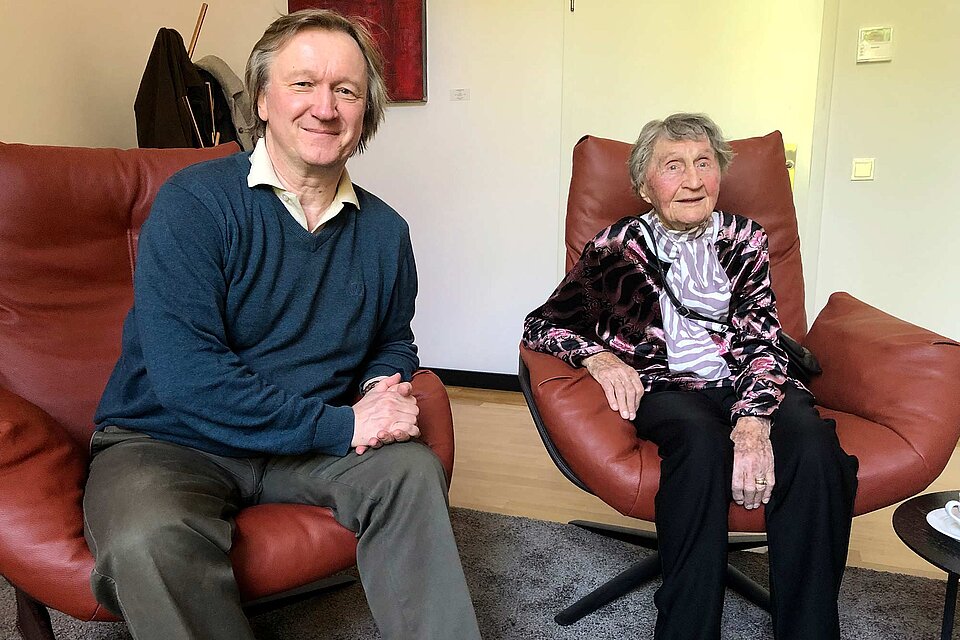 Herta Radike und  Stefan Schomann