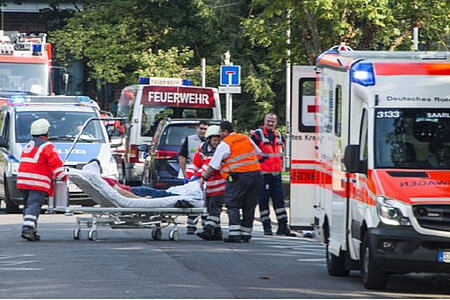 Kooperation mehrerer BOS bei der Evakuierung eines Krankenhauses