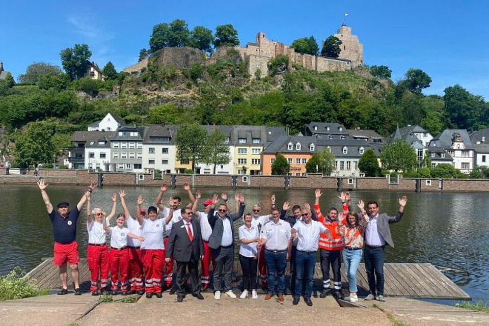 DRK-Fackel beim KV Saarburg