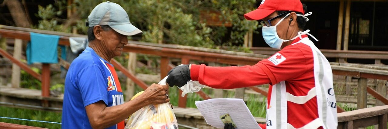 Rotes Kreuz hilft während der Corona-Pandemie, Ecuador