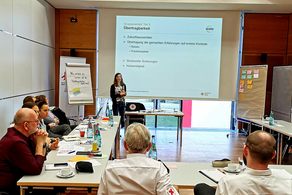 Foto vom Workshop "Lernen aus der Flüchtlingshilfe: Chancen durch Freiwilligenarbeit