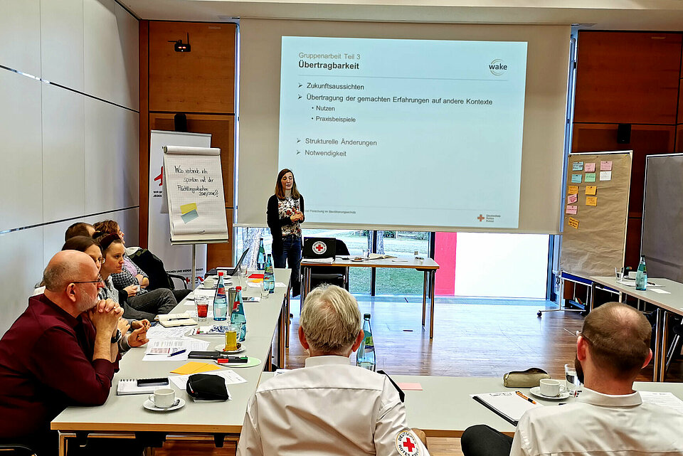 Foto vom Workshop "Lernen aus der Flüchtlingshilfe: Chancen durch Freiwilligenarbeit