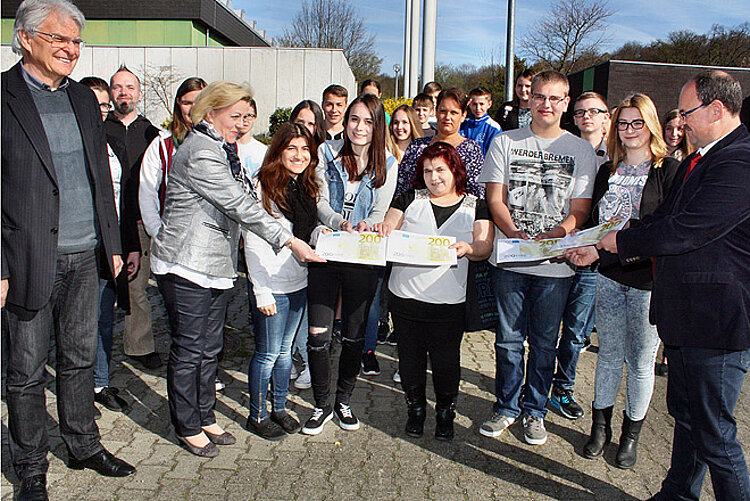 DRK-Spendenaktion der Schule am Schloss in Liebenburg