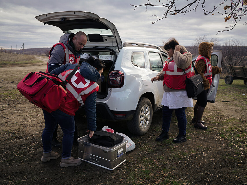 Gesundheitsstationen in der Ukraine