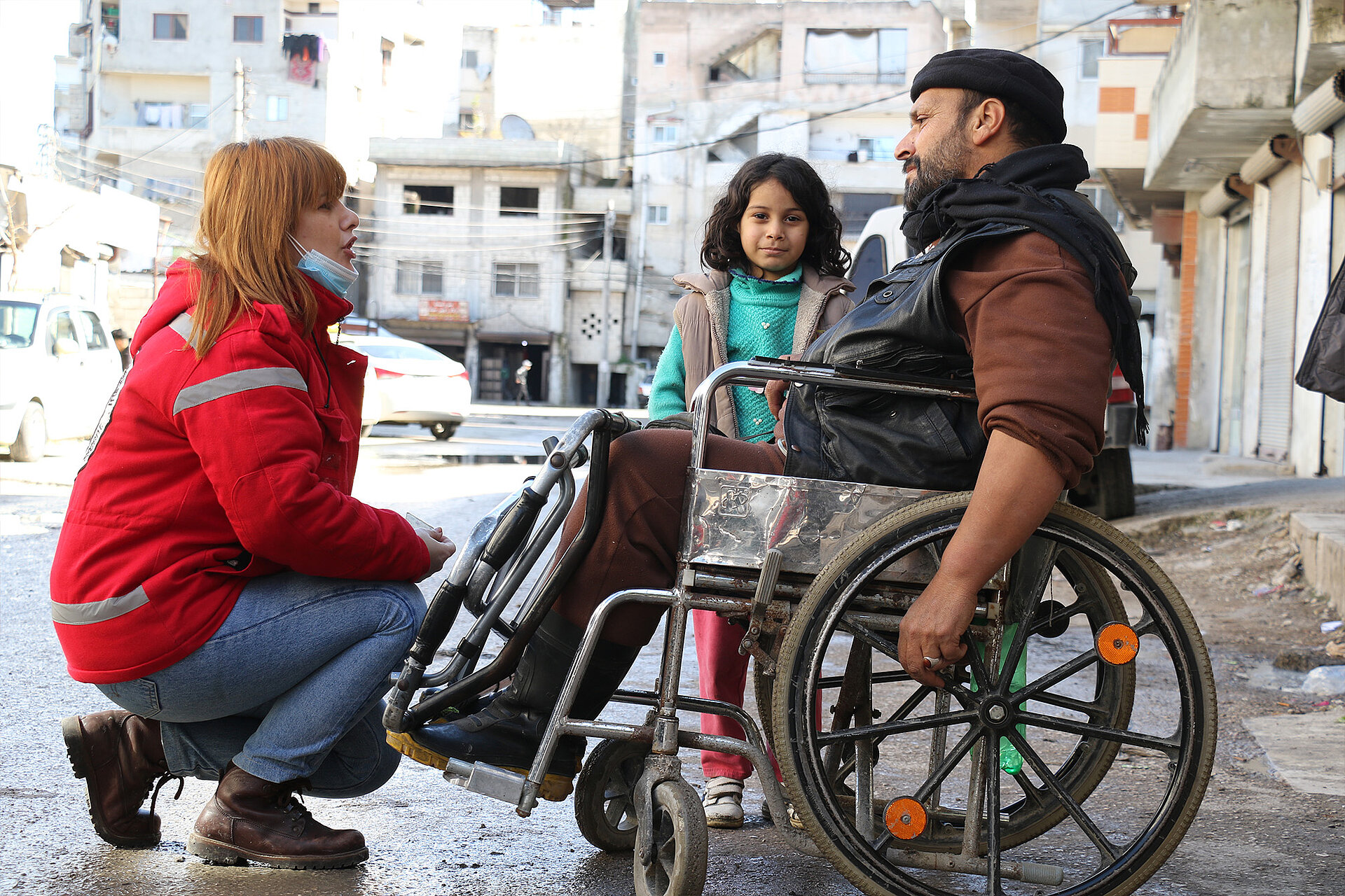 Humanitäre Hilfe in Syrien 