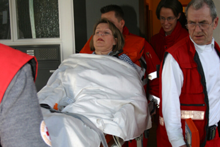 Rettungsablauf.