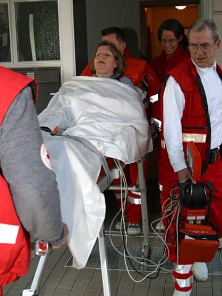Ablauf eines Rettungseinsatzes beim Roten Kreuz - DRK e.V.