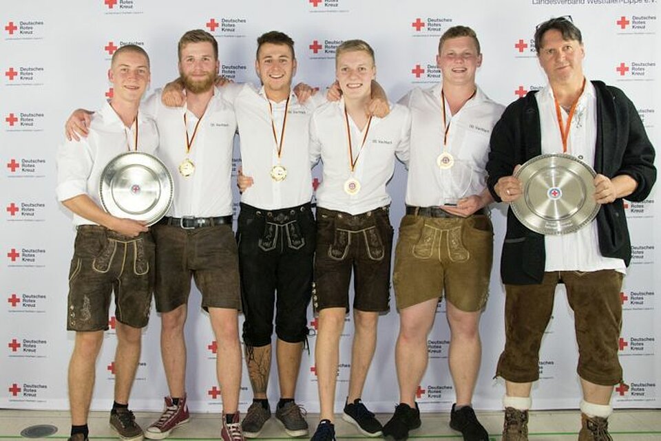 Rettungsschwimmer aus dem Landesverband Bayerisches Rotes Kreuz