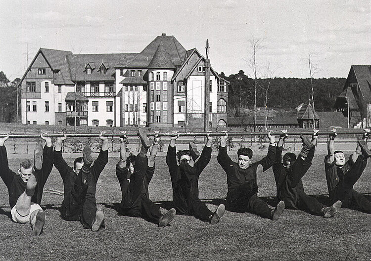 Im 2. Weltkrieg wurden hier kriegsinvalide Soldaten behandelt (Enno Kind / DRK)