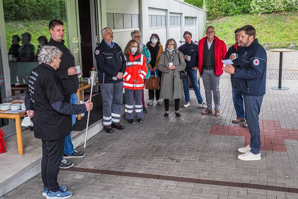 DRK-Fackel beim KV Bochum