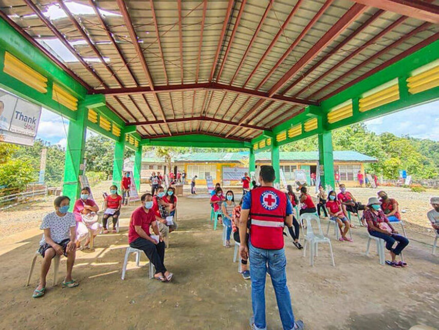 Informationsveranstaltung des Philippinischen Roten Kreuzes