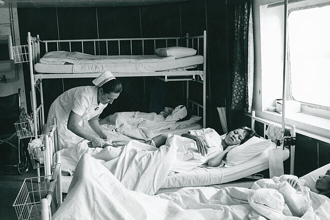 Alltag auf dem Hospitalschiff (DRK)