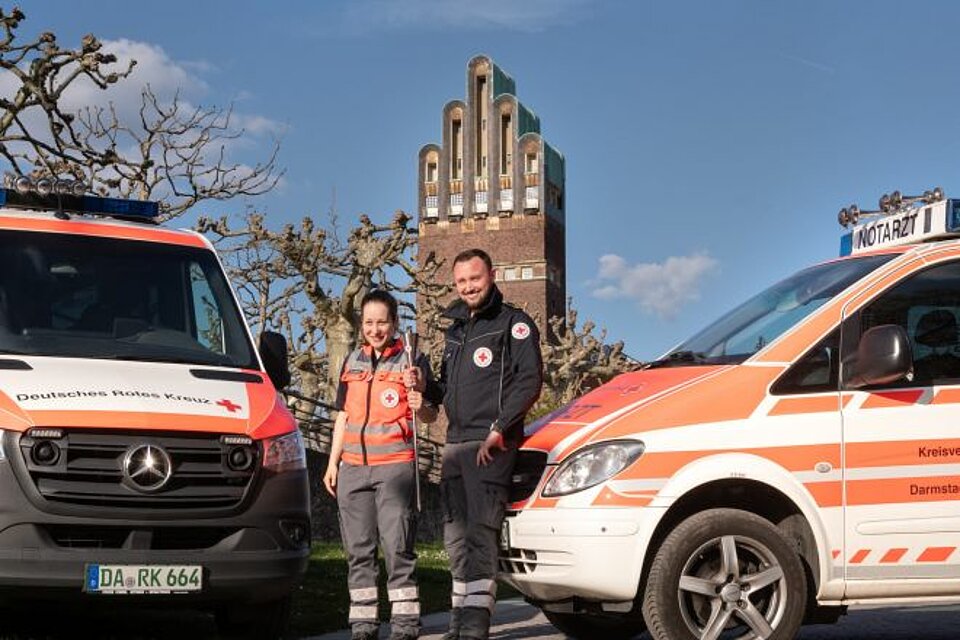 DRK-Fackel beim KV Darmstadt-Stadt