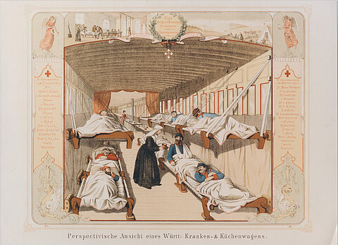 Lazarettzug des Württembergischen Sanitätsvereins (DRK)