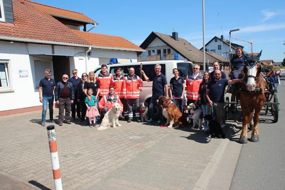 DRK-Fackel bei OV Braunshardt