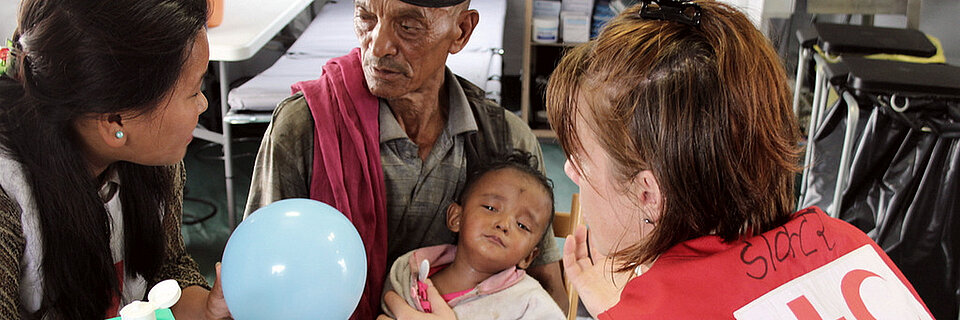 Nepal: Medizinische Versorgung im Erdbebengebiet