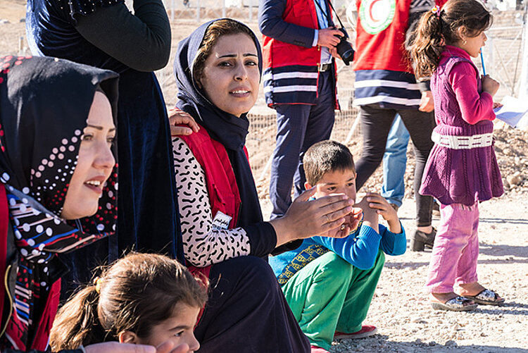 Frauen und Kinder im Irak