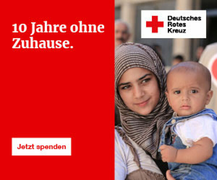 Display Bild Online Banner zu 10 Jahre Syrien