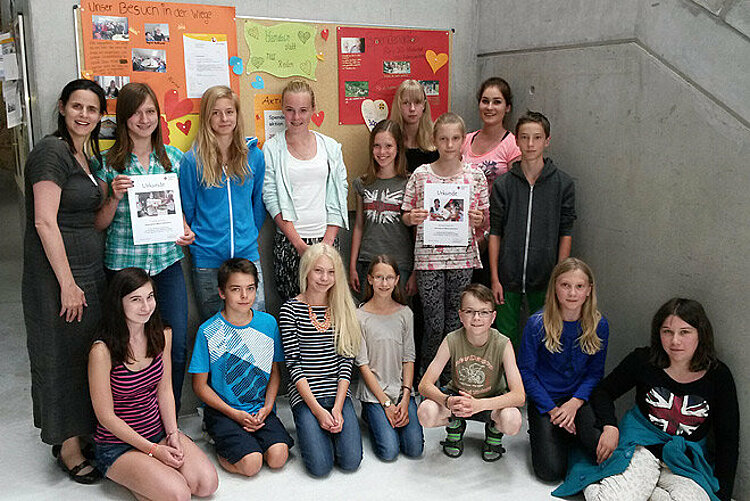 DRK-Spendenaktion des Gymnasiums Markt Indersdorf