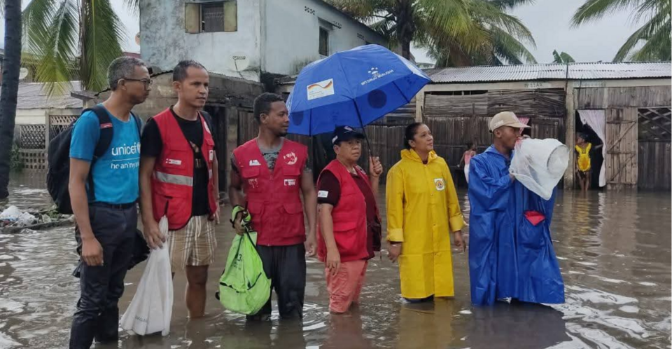 Humanitäre Hilfe in Madagaskar nach dem Zyklon
