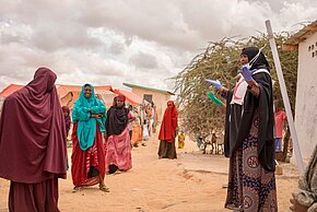 Aufklärung zu Corona in den Gemeinden / Somalia