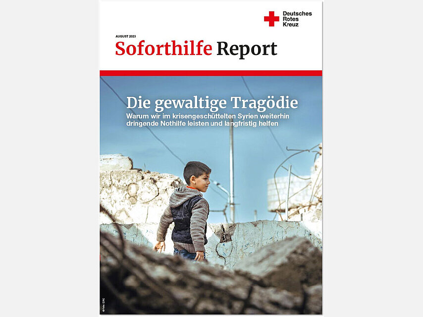 Titel des Soforthilfe-Reports 02/2023 
