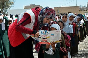 Gesundheitsbildung für Kinder im Jemen