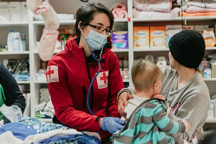 Erste Hilfe Anlaufstelle für Geflüchtete aus der Ukraine 