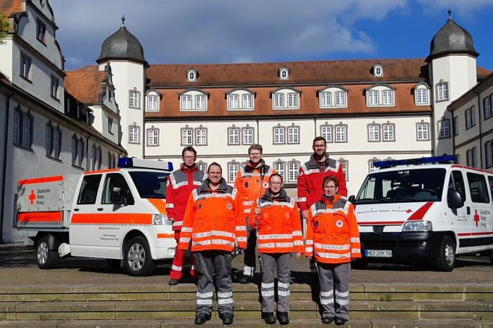 DRK-Fackel beim KV RotenburgFulda