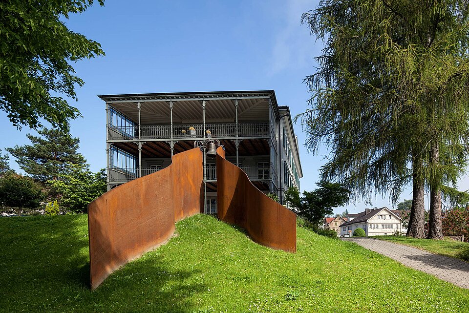Gebäude des Dunant-Museum von der Seite
