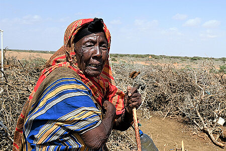 Seniorin in Somalia