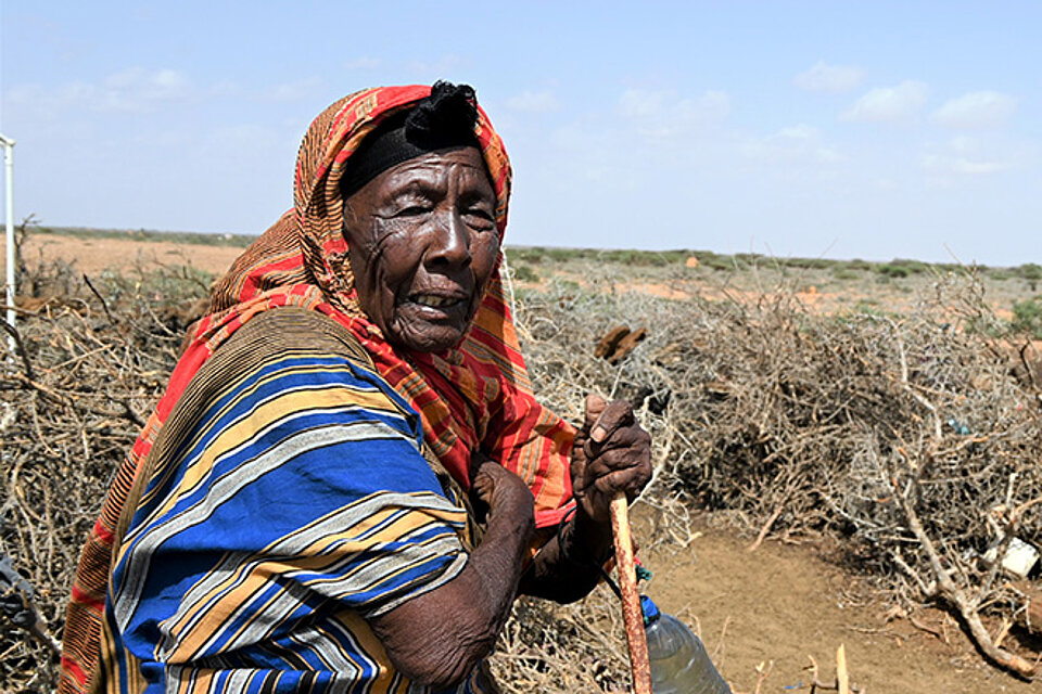 Seniorin in Somalia