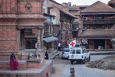 Wiederaufbau nach Katastrophe in Nepal