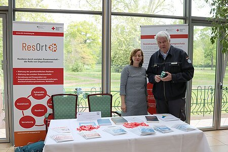 DRK-Stand beim Bürgermeisterkongress