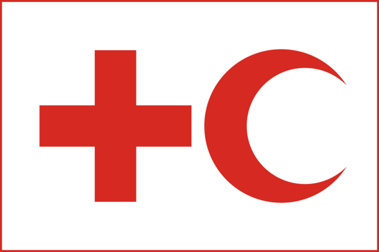 Logo der Internationalen Föderation der Rotkreuz- und Rothalbmondgemeinschaften